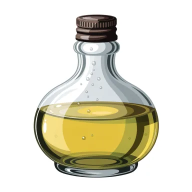 Illustration of olive oil