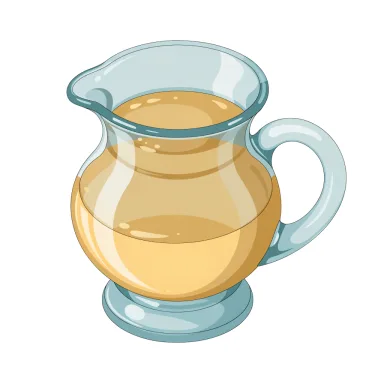 Illustration of agave syrup