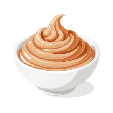 Illustration of dulce de leche