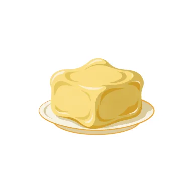 Illustration of butter